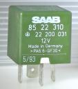 Saab Horn/Multiuse Relay 8522310 85-22-310